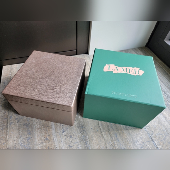 La Mer the Connoiseur Collection Empty Metallic Leatherette Box,All Products : American Fashion Style Bags On Sale
